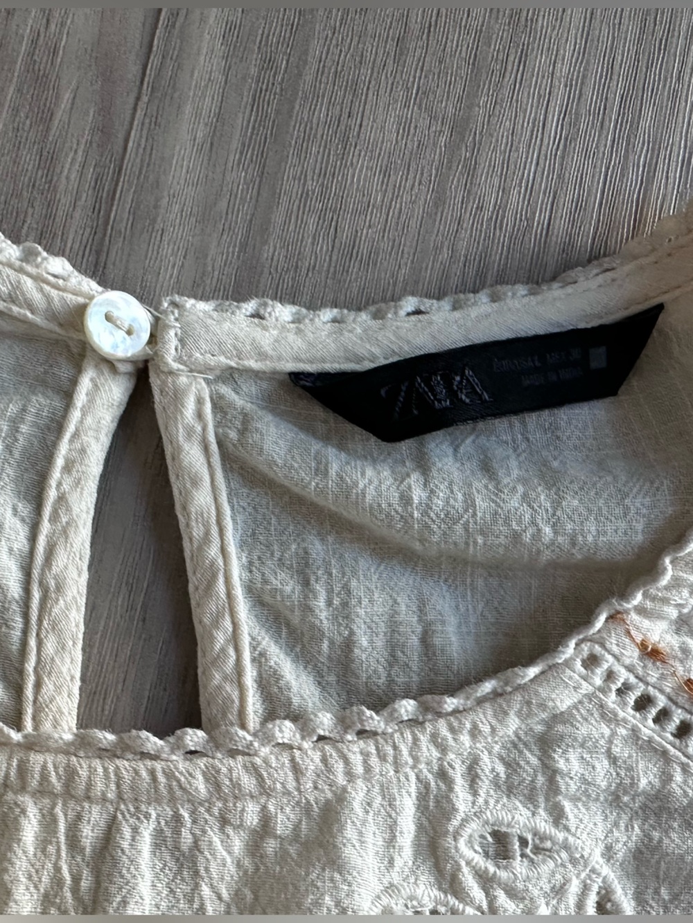 Zara Embroidered Top - Picture 4 of 5